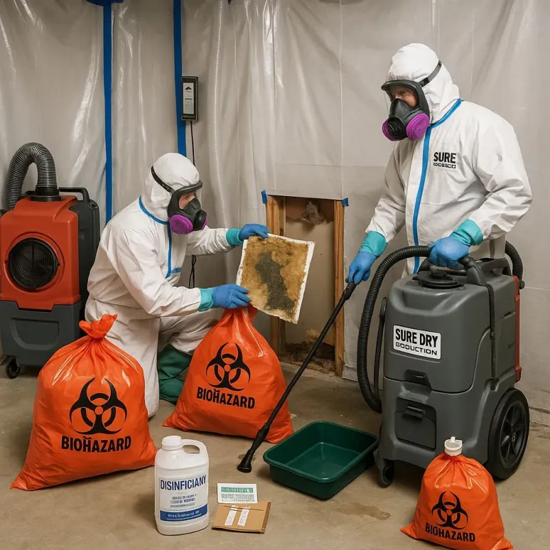 Contaminated Water Handling Protocols process in Lakin, KS